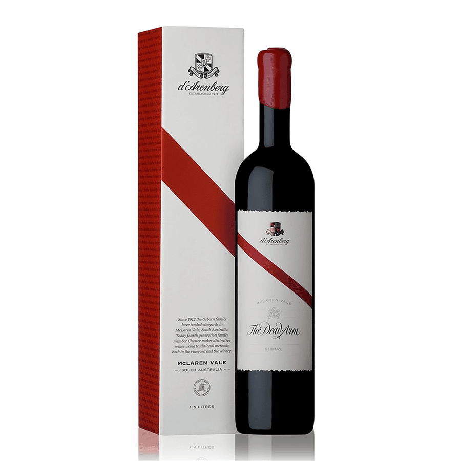 d’Arenberg The Dead Arm Shiraz 2018 (Gift Boxed)