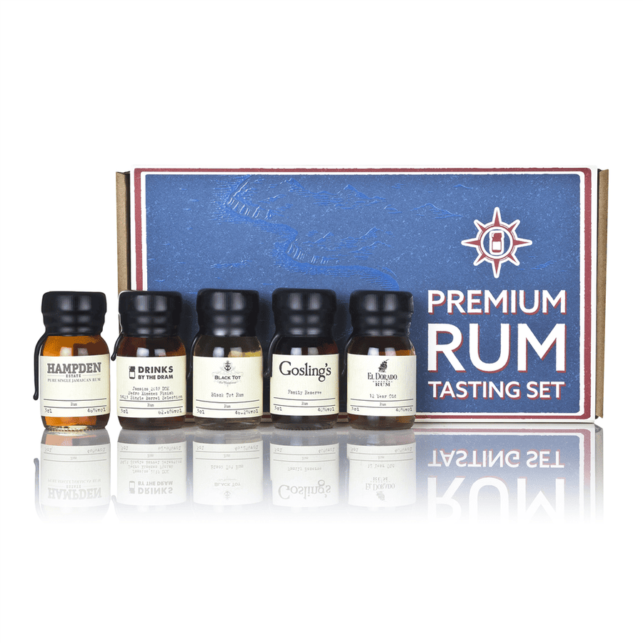 Drinks by the Dram – Premium Rum Tasting Set