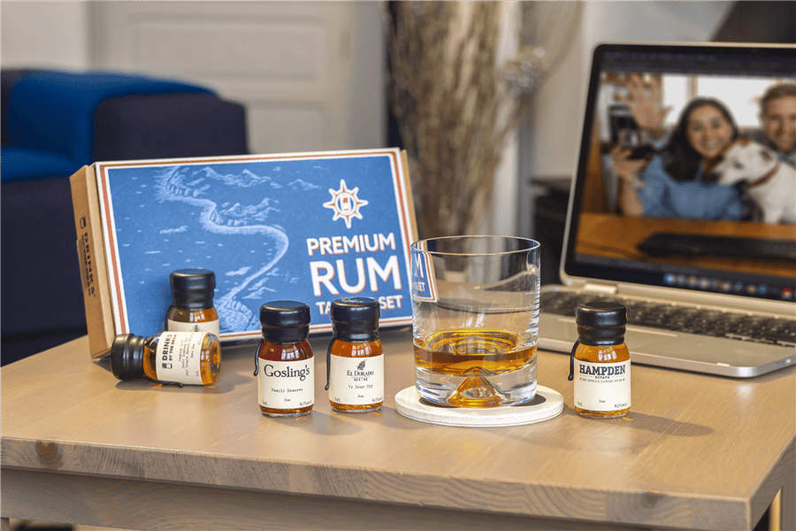 Drinks by the Dram – Premium Rum Tasting Set